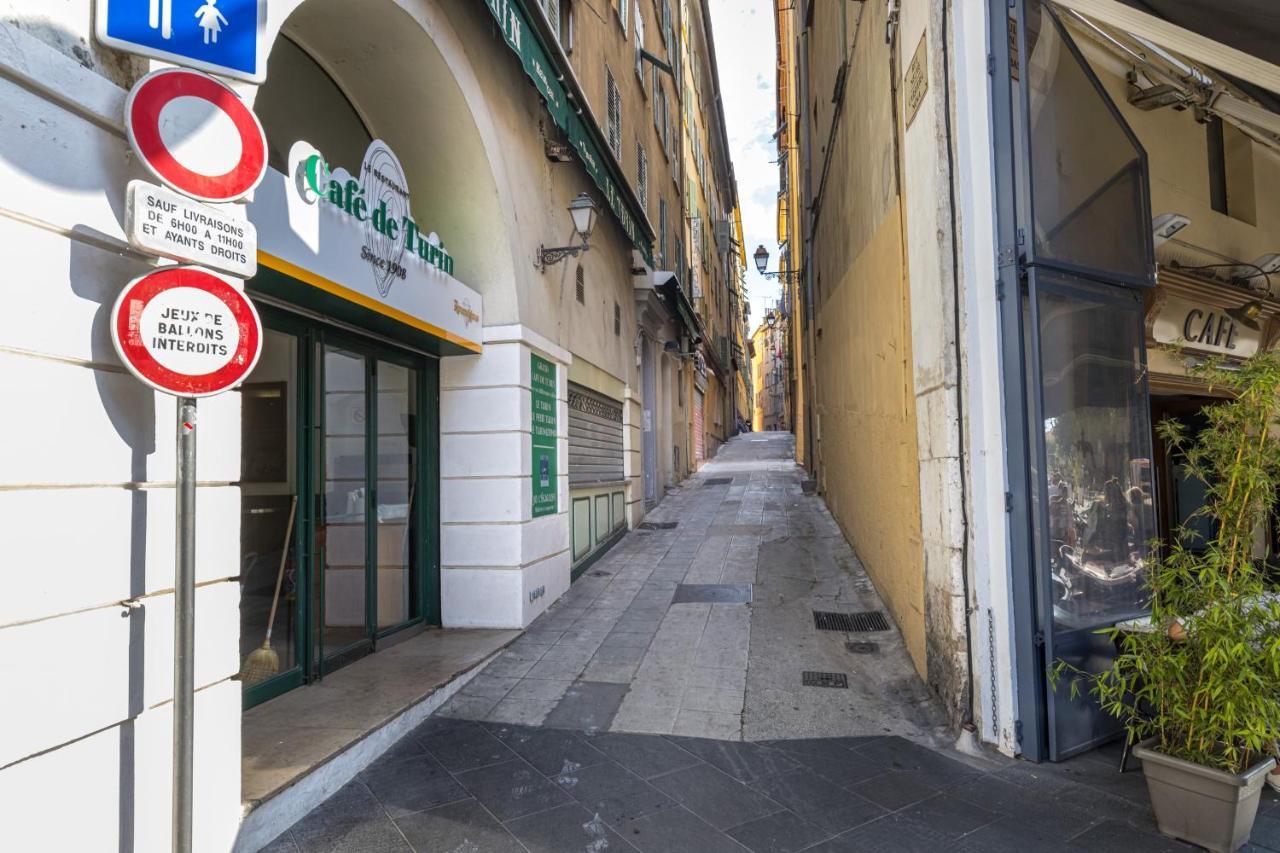 Garibaldi Square - Lovely 1 Bdr Old Town Niza Exterior foto